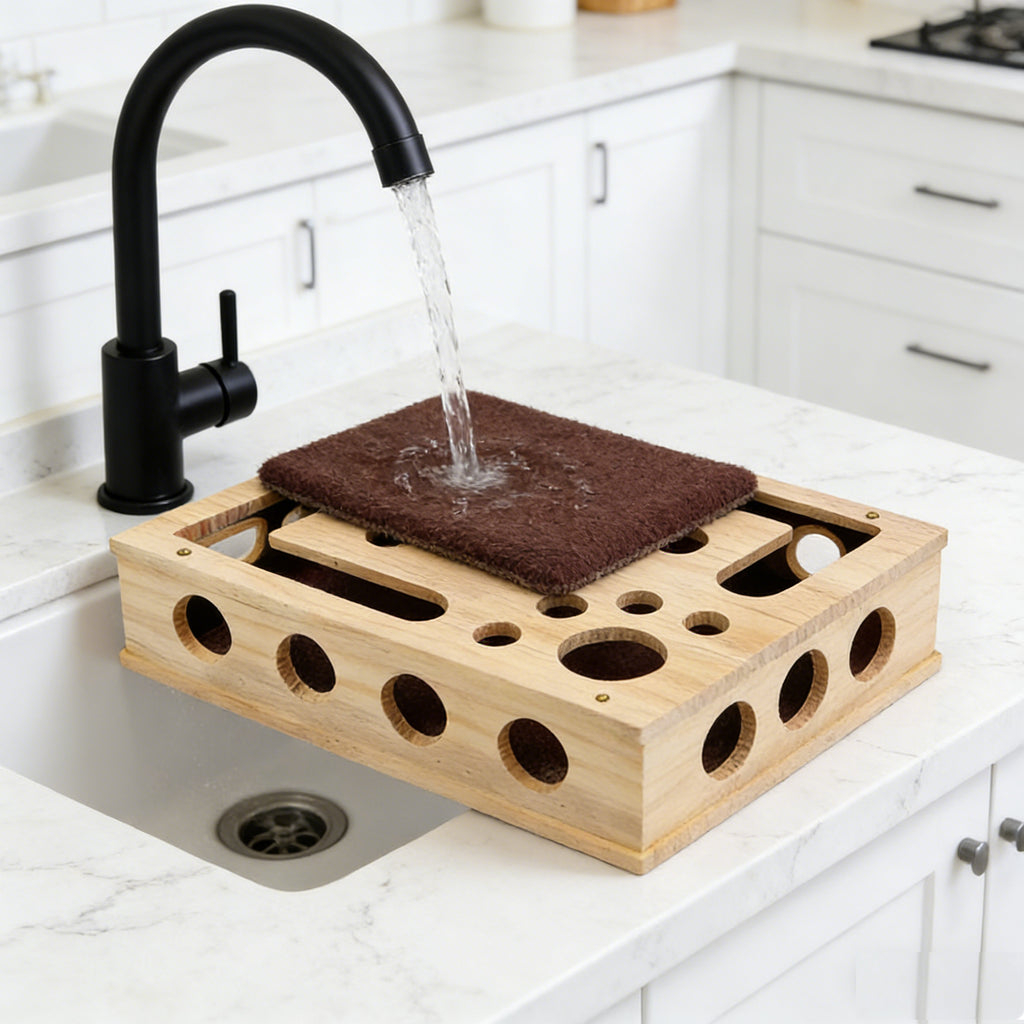 2026 - New Cat Nail File Scratch Experience Box - A Stress-Relieving Alternative Without Scissors or Grinding Wheels - Includes Sandpaper - Suitable for Indoor Cats - Toy - Puzzle Design